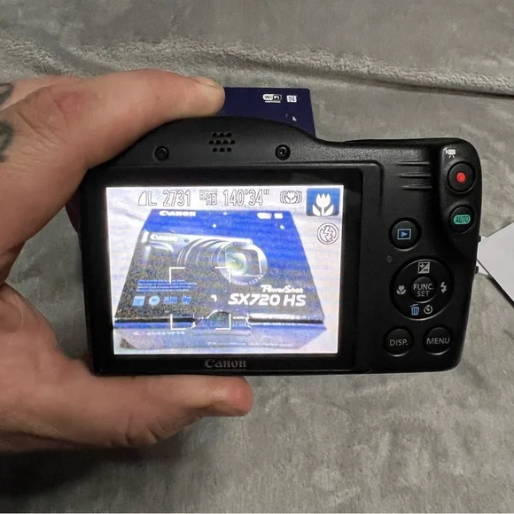 canon sx410iis power shot Excellent Condition Tested Working 20MPBlack Excellent - Picture 6 of 6